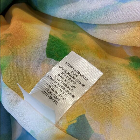 NWT Misa Galeta Dress in Citron Water Color - Picture 8 of 9